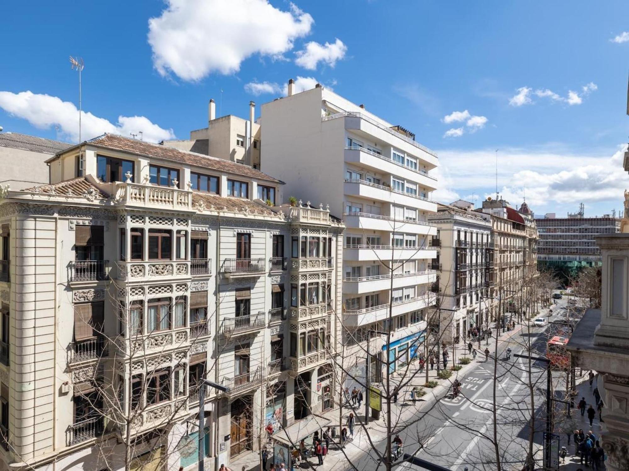 Bright And Elegant Gran Via Apartments Granada Exterior foto